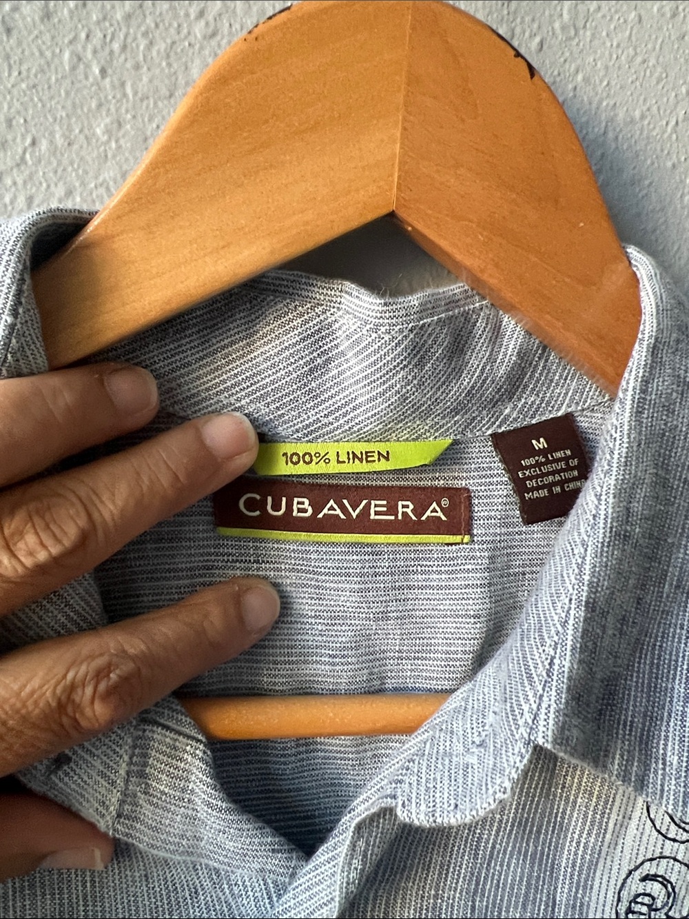 Cubavera Linen Button-Down - Picture 4 of 6